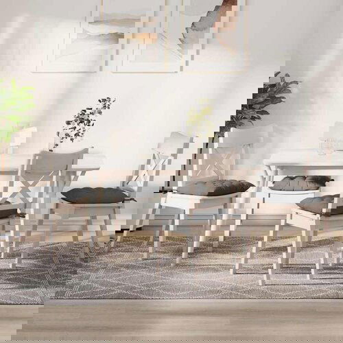 VidaXL jastučići za sjedenje 4 pcs tamno siva 40 x 40 x 6 cm Slike