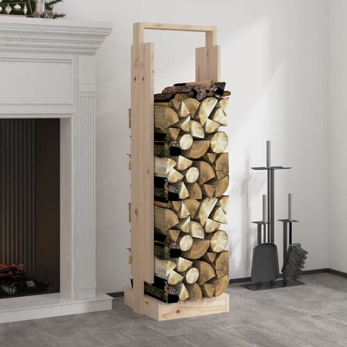 vidaXL Držač za cjepanice 33,5 x 30 x 110 cm od masivne borovine Cijene