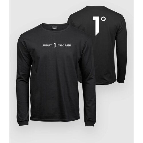 First Degree Team Long Sleeve Tech Tee black Cene