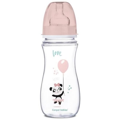 Canpol Pink 35/222_pin-Canpol Baby Flašica 300ml široki vrat Easy Start "Toys" Cene