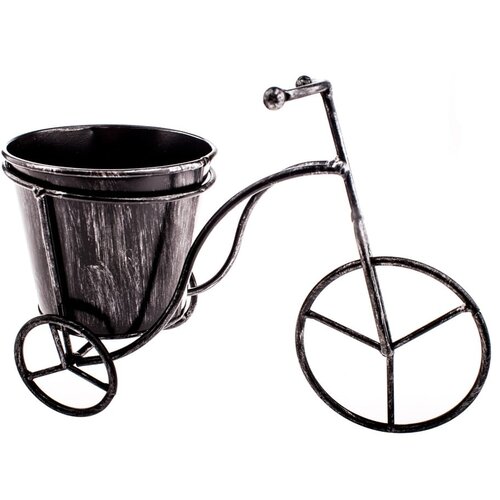 Dakls Tegla za cvijeće na metalnom stalku Bicycle Slike