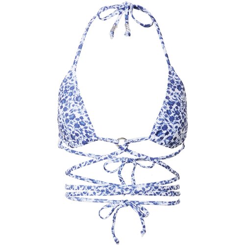 Hunkem&amp;ouml;ller Bikini zgornji del &amp;#039;Morocco&amp;#039; modra / bela Slike