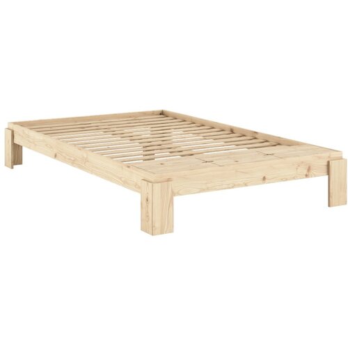 Karup Design Zakonska postelja iz masivnega bora z letvenim dnom 140x200 cm v naravni barvi Layers &amp;ndash; Slike