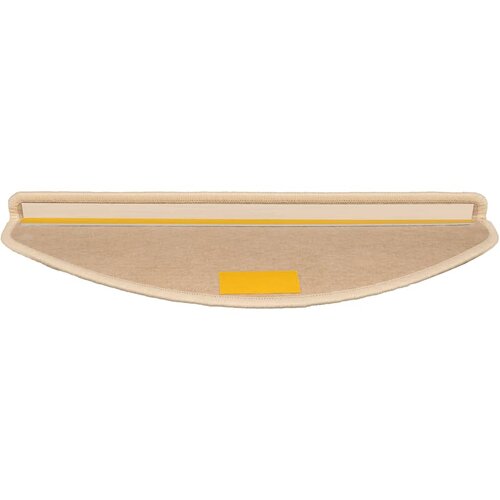  Prostirke za stepenice 15 kom 65x21x4 cm svijetlo bež poluokrugle velike Slike