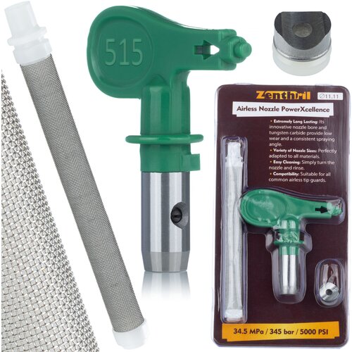 Rosfix ZENTHRIL POWERXCELLENCE SET BRIZGALNA GLAVA 515 &ndash; 25 CM &Scaron;IRINA CURKA, FILTER 60 MESH | ZA URETANE, EPOKSIDE, EMULZIJE | ZA VISOKOTLAČNE AGREGATE, (5000075953) Cene