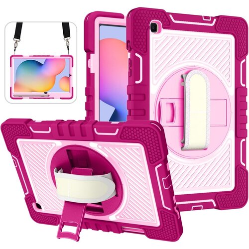 JTech Ohi&scaron;je za Samsung Galaxy Tab A 8" s stojalom in naramnico Roza, (22025476) Cene