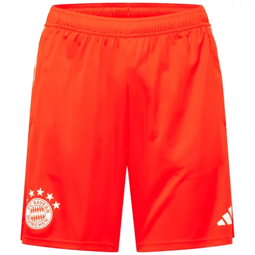 Adidas Športne hlače 'FCB' rdeča / bela