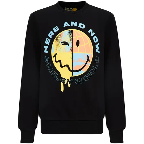WE Fashion Sweater majica svijetloplava / žuta / narančasta / crna