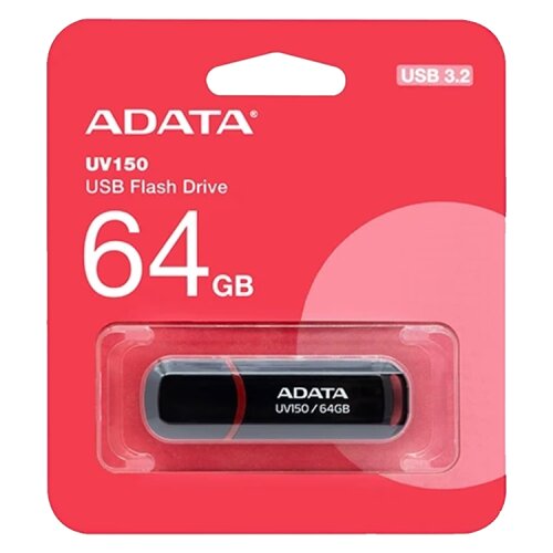 Adata USB Memory stick UFD 64GB USB 3.2 AUV150-64G-RBK/Crna Cijene