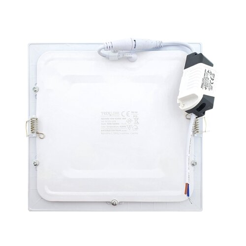  LED ugradno svetlo SQUARE LED/15W/230V 4200K 18,8x18,8 cm belo Slike