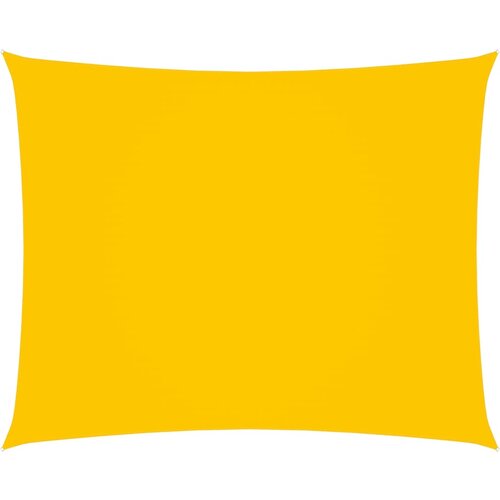 vidaXL Senčno jadro oksford blago pravokotno 3,5x4,5 m rumeno, (20965037) Cene