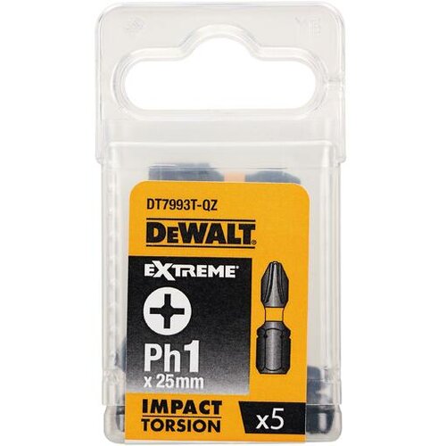 Dewalt NASTAVAK PH1/25 IR TORSION ZA UDAR. VIJAČ. 5KOM DT7993T Cijene