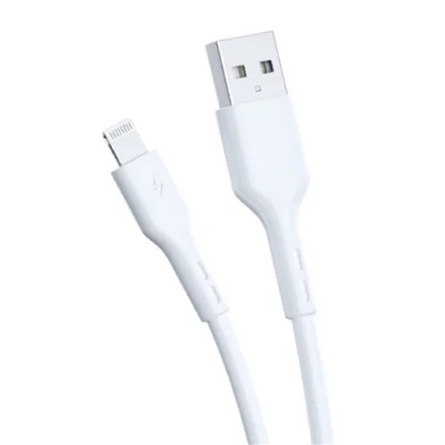 MS Industrial MS CABLE 3A fast charging USB-A 2.0- LIGHTNING, 1m, MS, bijeli