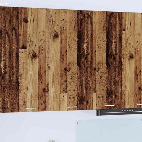 vidaXL Viseći ormarić Riga Sonoma hrast i bijela 50 x 31 x 100 cm Cene