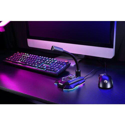 Marvo MIC-05 ŽIČNI MIKROFON RGB Slike