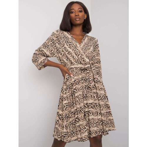 Italy Moda Dress-DHJ-SK-11092A-1.91P-black-beige Cene
