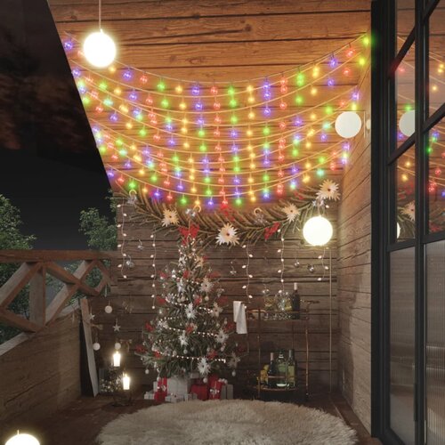 vidaXL Okrasne lučke bučke na vrvici 20 m 200 LED večbarvne 8 funkcij Cene