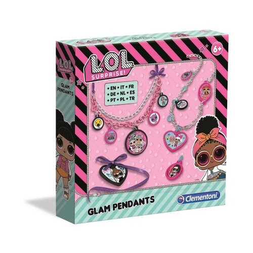 Clementoni L.O.L. Surprise! set glamurozni privesci ( 1042970 ) Slike