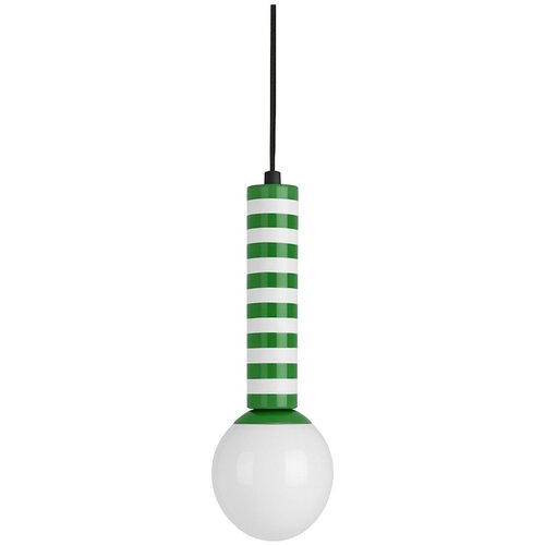 Leitmotiv Zelena metalna viseća svjetiljka &amp;oslash; 12 cm Rayado Retro &amp;ndash; Slike