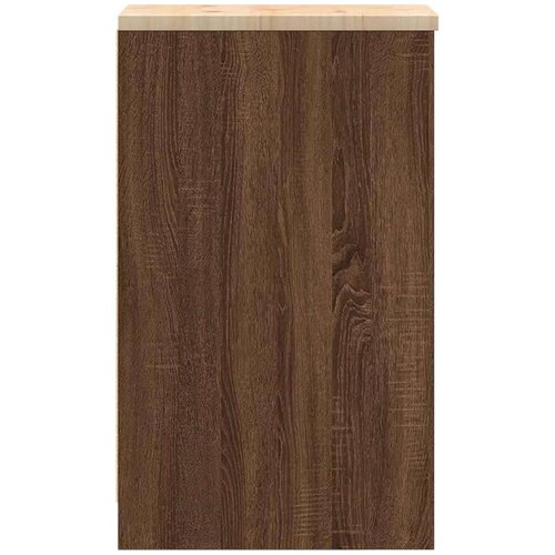 vidaXL Garažna omara za shranjevanje 30x51x85 cm trdna borovina Cene