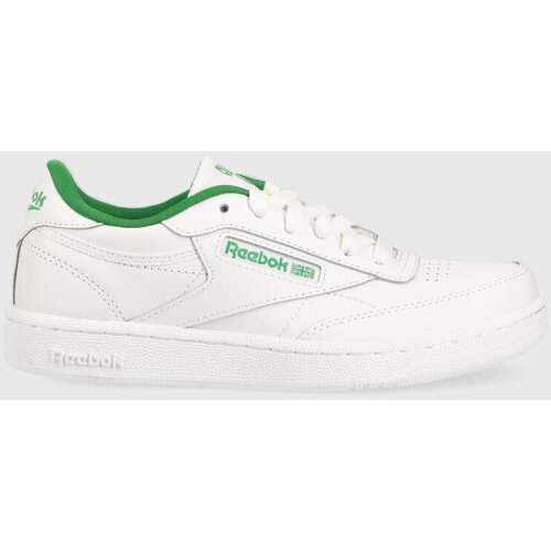 Reebok Otro&amp;scaron;ke usnjene superge CLUB C bela barva Slike