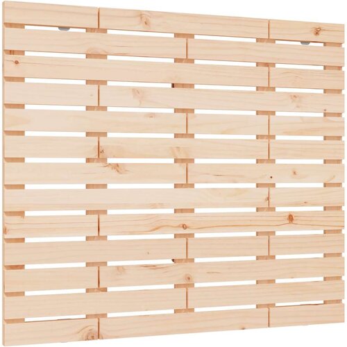  Zidno uzglavlje 126x3x91,5 cm od masivne borovine Slike
