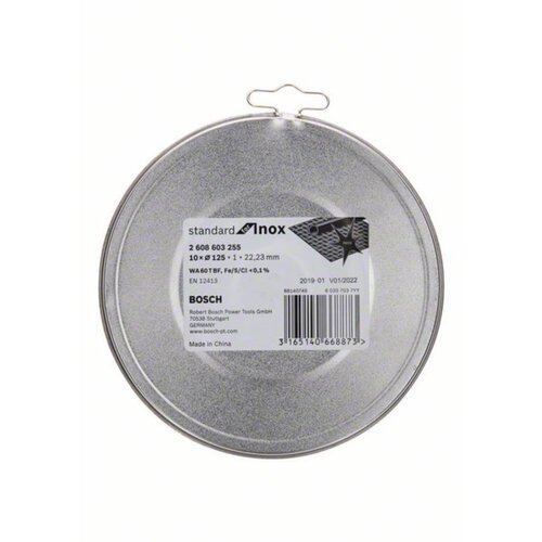 Bosch TS doza, 10x125, 1mm Inox disk Slike