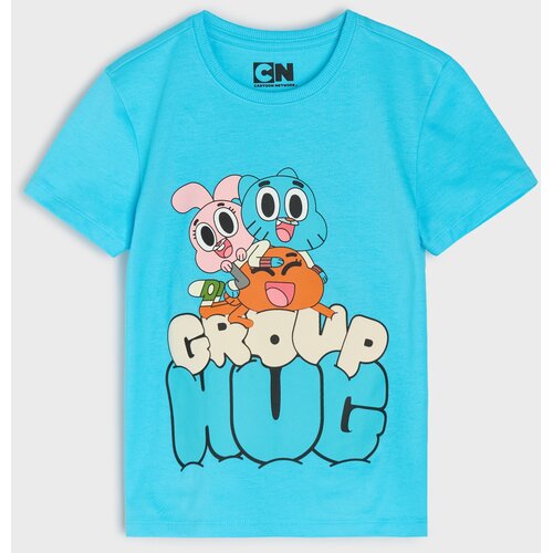 Sinsay Pamukna dvodijelna pidžama s printom The Amazing World Of Gumball Slike
