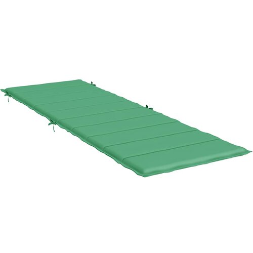  Jastuk za ležaljku zeleni 186x58x4 cm od tkanine Oxford Slike