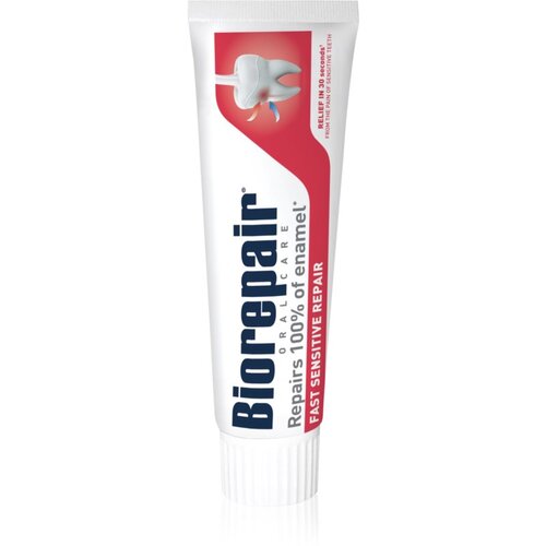 Biorepair Fast Sensitive Repair bioaktivna pasta za smanjenje osjetljivosti zubi i obnovu zubne cakline 75 ml Cijene