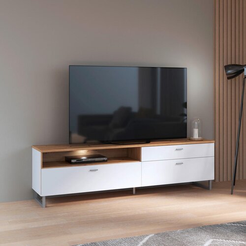Hom`in TV-ELEMENT bela, barve hrasta Cene