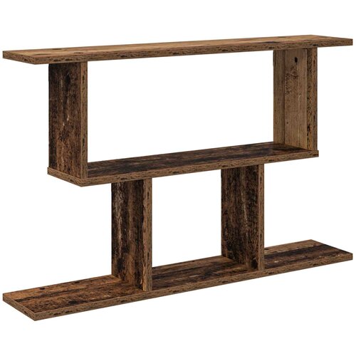 vidaXL Zidna polica Staro drvo 80 x 15 x 50 5 cm Konstruirano drvo - Staro drvo Cene