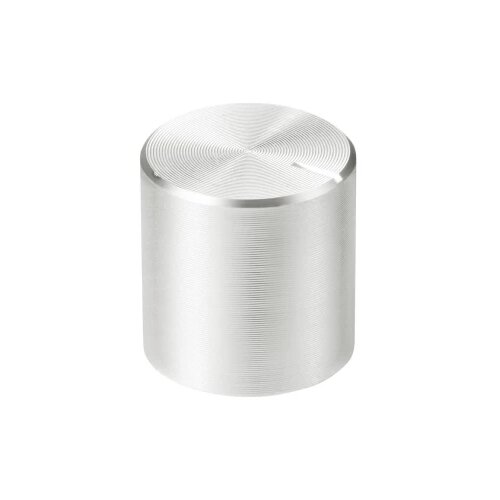 TRU COMPONENTS TC-11613912 okretni gumb s gumbom za obilježavanje srebrna (Ø x V) 13 mm x 13 mm aluminij, plastika 1 S Cijene