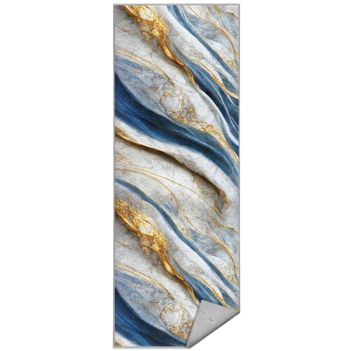 Mila Home Plava perivia staza 80x200 cm Golden Spill &amp;ndash; Slike