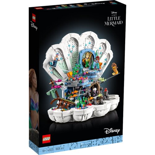Lego Disney™ 43225 Kraljevska školjka Male morske deklice Cene