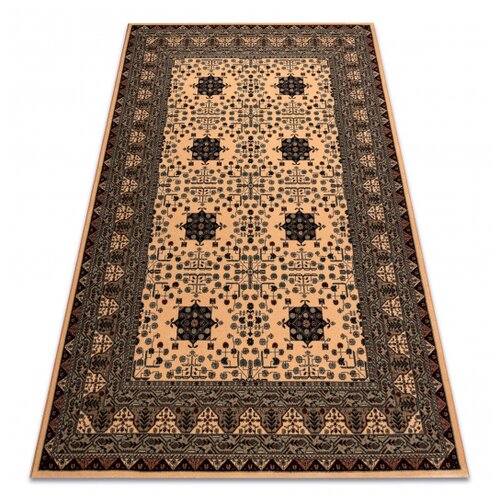 RugsX Preproga volna KASHQAI 4302 103 orientalski, okvir bež / zelena 160x240 cm, (5000359154) Cene