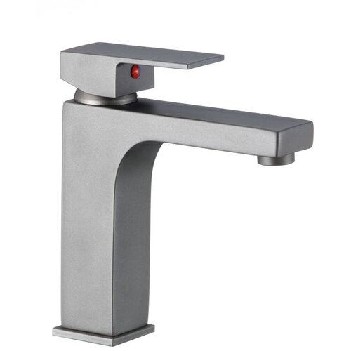 Inter Ceramic slavina za lavabo Yasmina jednoručna mesing Gun Grey 1008866GG Cene
