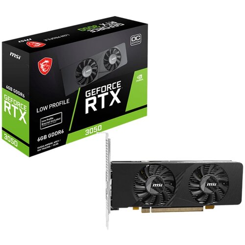 MSI nvidia geforce rtx 3050 lp e 6GB 96 bit geforce rtx 3050 lp e 6G oc grafička karta Slike