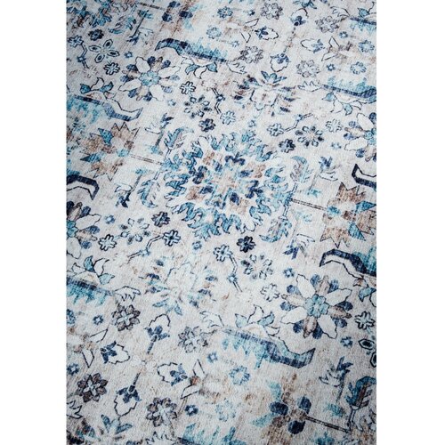 Elle Decoration Svijetlo plavi tepih 120x160 cm Saveh Cream Blue &amp;ndash; Slike