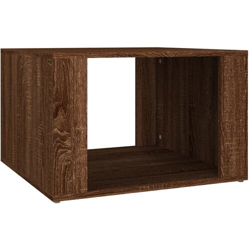 Maison Chic Nočna omarica - Nočna miza rjavi hrast 57x55x36 cm inženirski les, (21690656) Cene