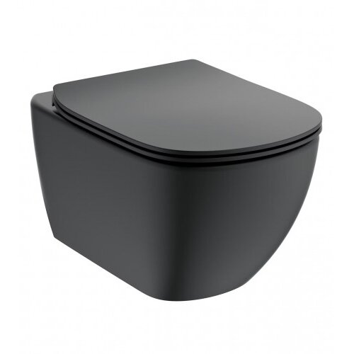 Ideal Standard WC &scaron;koljka viseća crna Tesi T0079V3 Cijene
