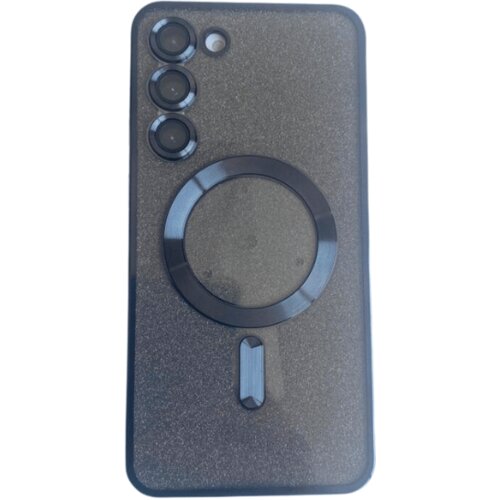 Magsafe glitter maskica Samsung S22 Black Slike