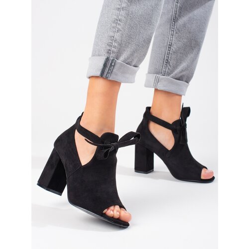 W. POTOCKI Spring women&amp;#039;s suede ankle boots on the Potocki post Slike