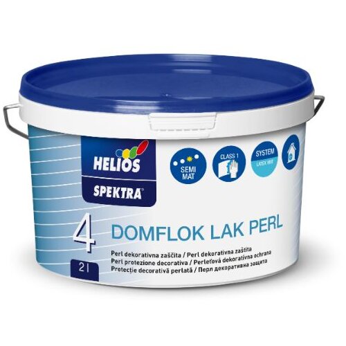 Helios spektra Domflok perl lak srebrni 1l Slike