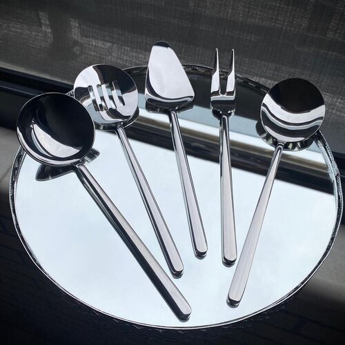Hermia Servisni set, 5 komada, Srebrne boje Cene