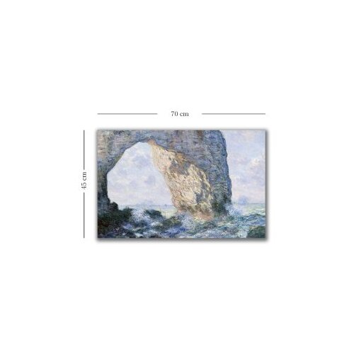 Wallity 4570MONET021 multicolor decorative canvas painting Slike