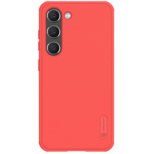 Nillkin Super Frosted Shield Pro ovitek za Samsung S23 5G, Rdeč Cene