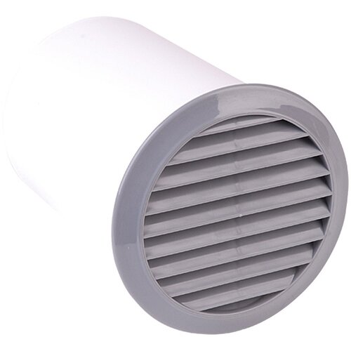 OEZPOLAT okrugla ventilacijska re&amp;scaron;etka (sive boje, promjer spojnog dijela: 100 mm, s priključcima) Slike