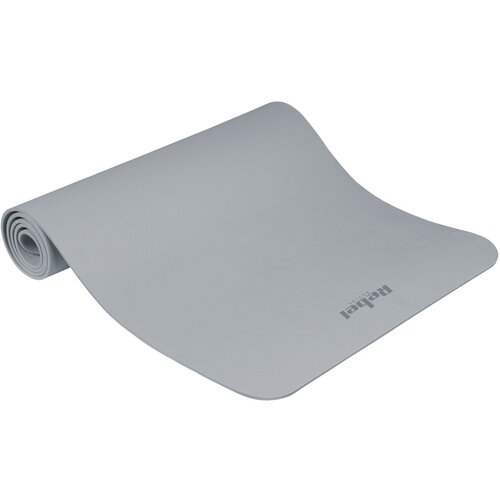 Rebel ACTIVE Strunjača (prostirka) za jogu, pilates i fitnes, 183x61 cm, debljina 1 cm, materijal TPE, siva boja, model RBA-3158-GY Slike