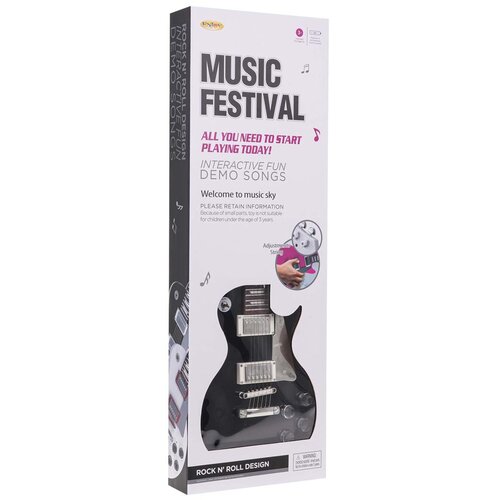  Otro&amp;scaron;ka kitara + mikrofon povezan z instrumentom - črna Slike